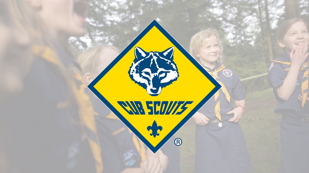 Cub Scouts outdoors